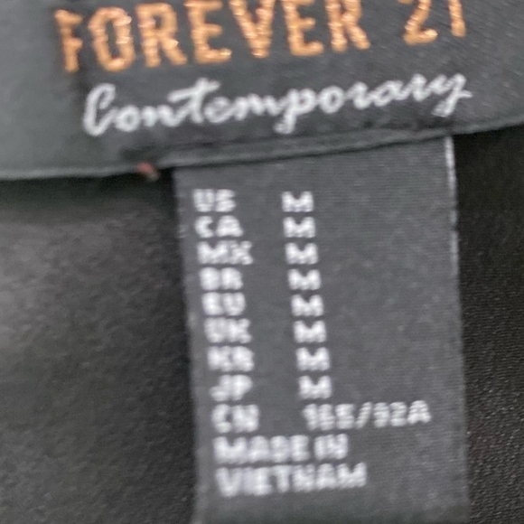 𝅺Forever 21 sleeveless cut Out back ruffled straps midi dress - Picture 5 of 6